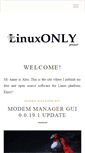 Mobile Screenshot of linuxonly.ru